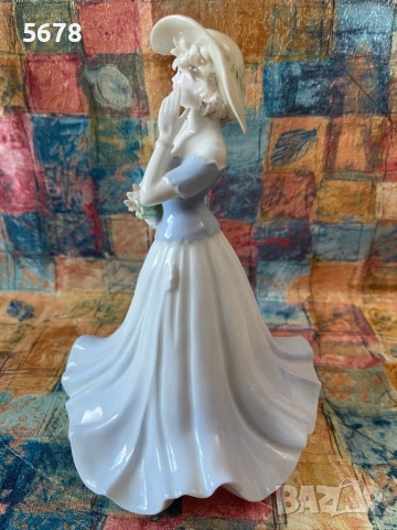 Статуетка Coalport ,,Spring”, снимка 3 - Колекции - 54294770