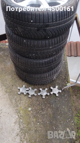 Алуминиеви джанти със зимни гуми 17'
