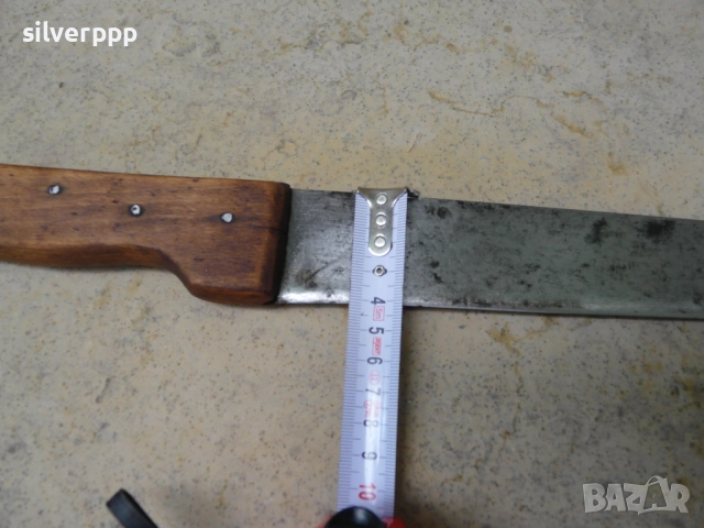  Голям касапски нож ШИПКА - 178 , снимка 2 - Други ценни предмети - 51456403