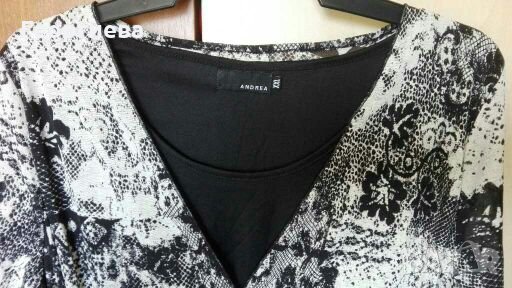 Туника/рокля голям размер👗🍀XL,2XL👗🍀 арт.505, снимка 4 - Туники - 29324297