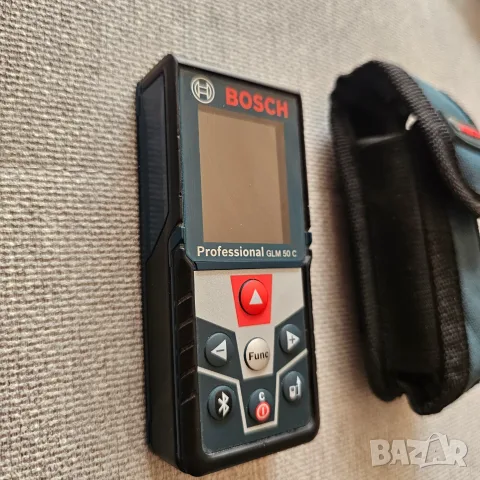 Bosch GLM 50 C лазерна ролетка , снимка 2 - Измервателни инструменти - 56376938