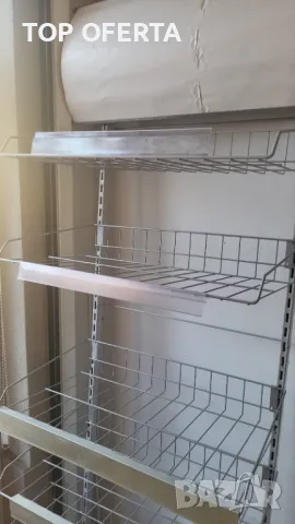 Стелаж подвижни кошници с лого 225 х 96 х 55 см, снимка 9 - Стелажи и щандове - 47866668