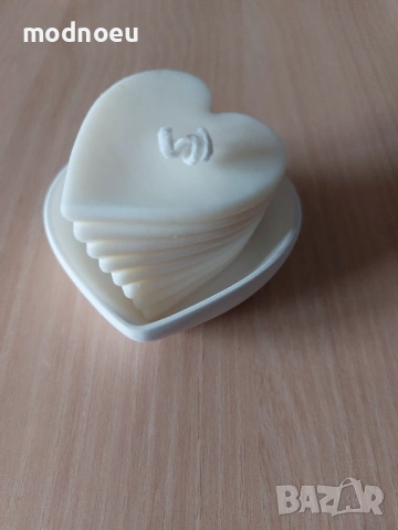 Свещ усукано сърце, снимка 7 - Романтични подаръци - 53026712