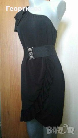 Изискана черна рокля, голям размер ПРОМОЦИЯ👗🍀L,XL,2XL👗🍀арт.1004, снимка 3 - Рокли - 30079686