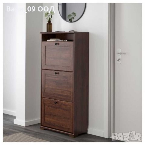 Шкаф за обувки с ретро дизайн, снимка 5 - Шкафове - 31881451