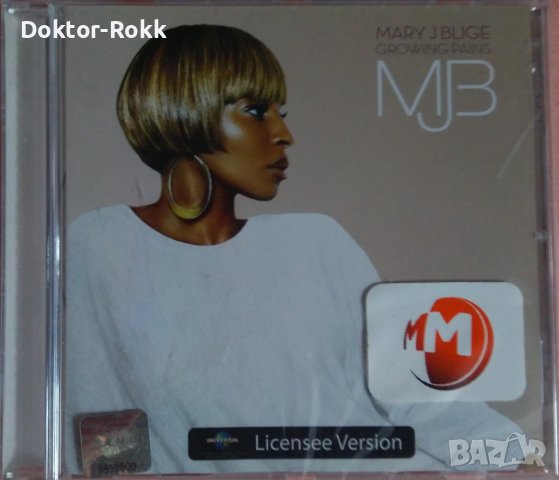 Mary J. Blige - Growing Pains (CD) 2007, снимка 1