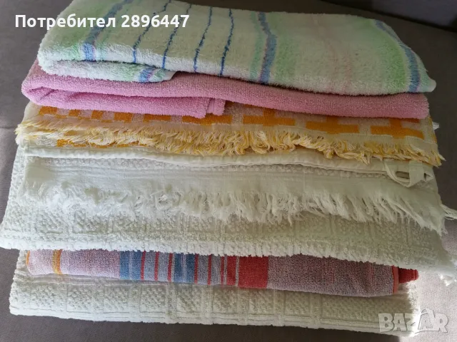 Хавлии големи и малки, много запазени и два единични плика-хасе-бели, снимка 5 - Хавлиени кърпи - 48225998
