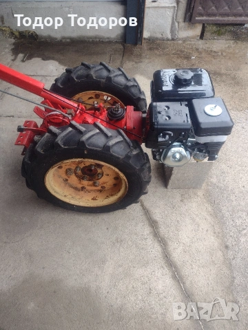 Мотоблок мотофреза или мотокултиватор акме с фреза и нов двигател., снимка 5 - Селскостопанска техника - 54041360