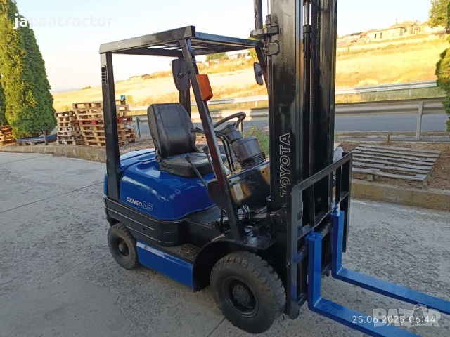 мотокар TOYOTA , снимка 2 - Индустриална техника - 50788841