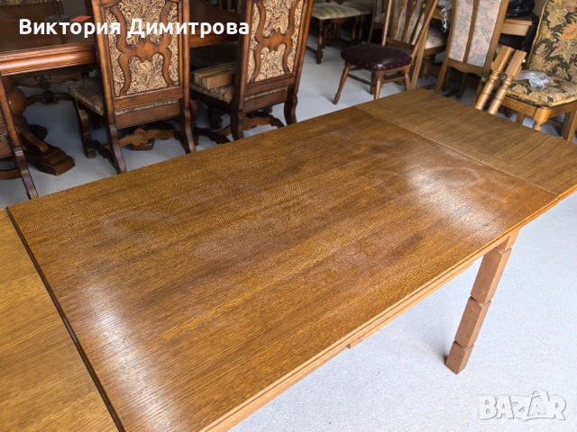 Разтегателна трапезна маса , снимка 3 - Маси - 50508829