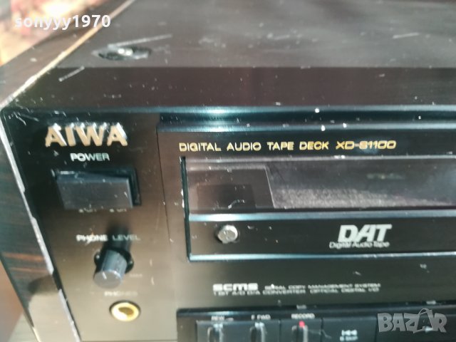 AIWA XD-S1100Z DAT AUDIO TAPE DECK 2302210938, снимка 4 - Декове - 31919887