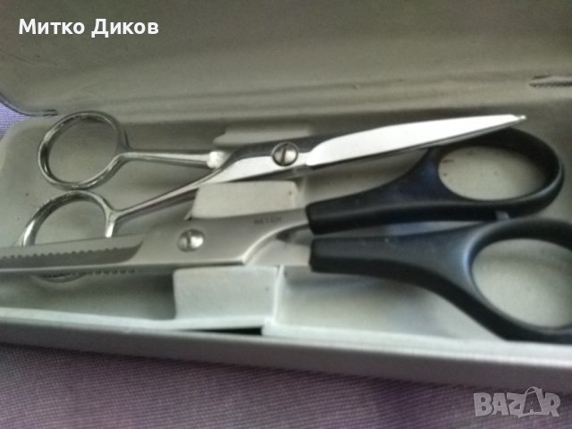 BETER Ножица професионална малка за подстригване-125мм и ножица за филиране-150мм, снимка 2 - Други - 37427191