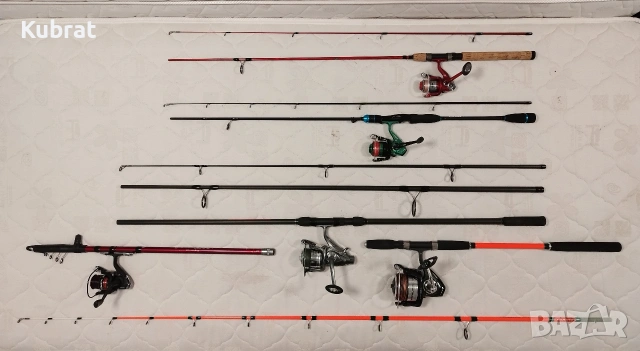 въдици и такъми за риболов