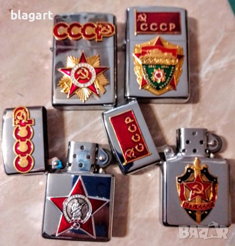 Бензинови запалки -СССР, снимка 2 - Други ценни предмети - 38052430
