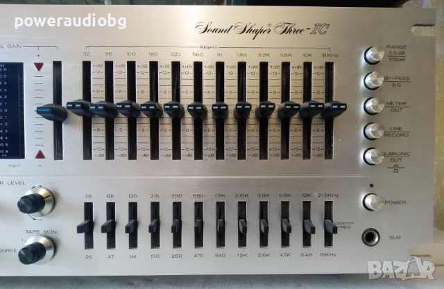 Vintage ADC Paragraphic Sound Shaper SS-3 Graphic Equalizer - Еквилайзер, снимка 3 - Еквалайзери - 52915948