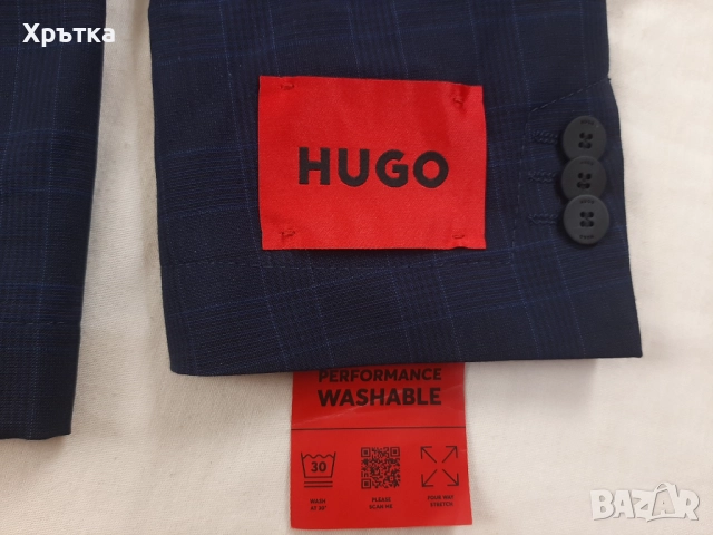 Hugo Boss Anfred214x_WG - Оригинално мъжко сако размер 50 / M, снимка 9 - Сака - 51746964