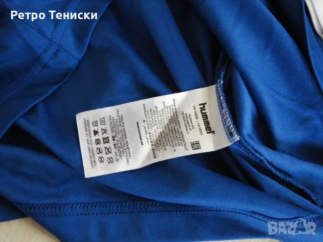 Тениска Ringsted Hummel — Мъже размер L Синьо, снимка 5 - Тениски - 56319754