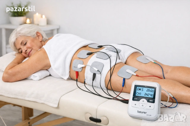 Безболезнена, неинвазивна електротерапия, която облекчава болката