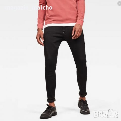 МЪЖКИ ДЪНКИ– G-STAR RAW Revend Skinny Jeans; размери:W27/L26, W42/L34 и W44/L38
