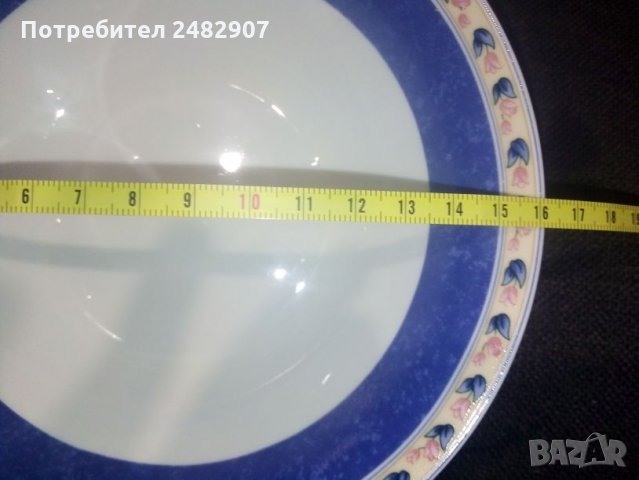 Комплект стари порцеланови купи - 3 бр. , снимка 3 - Сервизи - 34531871