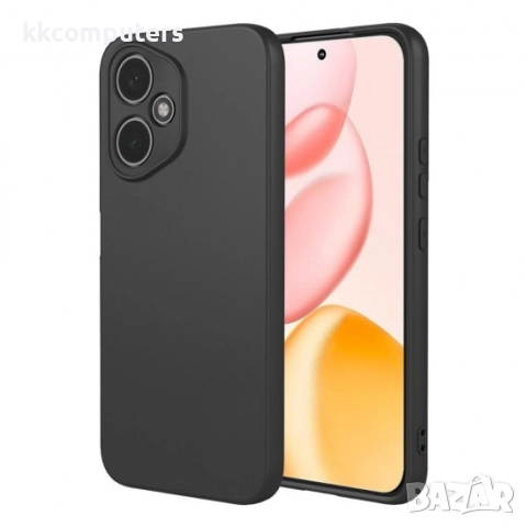 Силиконов кейс iPaky матиран и Протектор За Honor 400, Черен