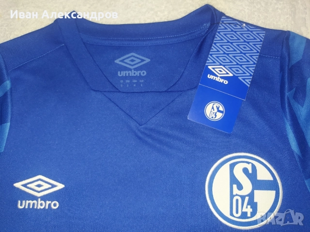 Нова фланелка Umbro Шалке, разм.S, снимка 3 - Футбол - 52356486