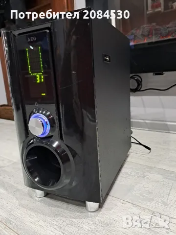 Субуфер с флашка;блутут-,,  AEG "BSS 4816 (200w), снимка 7 - Аудиосистеми - 48719424