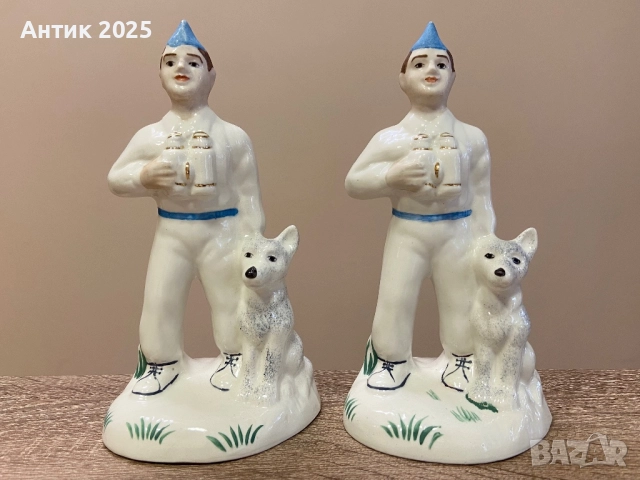 Колекция порцеланови фигури от завода Коростен (37 бр.), снимка 15 - Антикварни и старинни предмети - 52410777