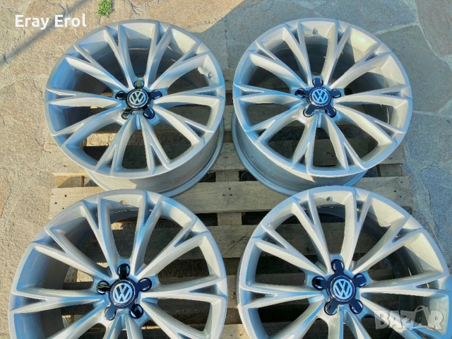 19 джанти 5х112 VW Arteon Golf Passat CC Scirocco Caddy Touran Jetta 5х112 Голф Пасат Оригинал, снимка 3 - Гуми и джанти - 54274096