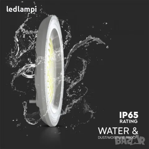 LED Индустриална Камбана 100W CCT 3in1, снимка 4 - Лампи за таван - 48295504