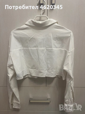 Бяла къса риза нова , снимка 2 - Ризи - 53307363