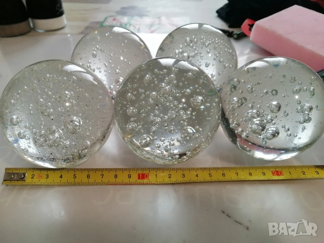 Стъклени топки за декорация, снимка 2 - Декорация за дома - 54014817