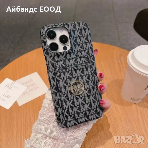 Калъф от ЕКО кожа Michael Kors за iPhone 11/12/13/14/15/16