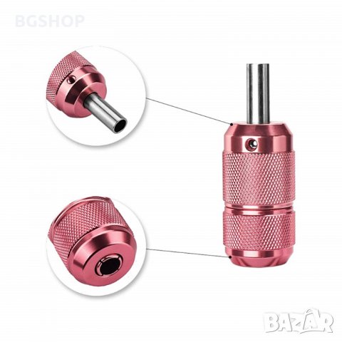 Ръкохватка за татуиране - Pink Tattoo handle Grips, снимка 2 - Друго оборудване - 30448102