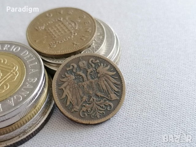 Монета - Австро-Унгария - 2 хелера | 1897г., снимка 2 - Нумизматика и бонистика - 37750047