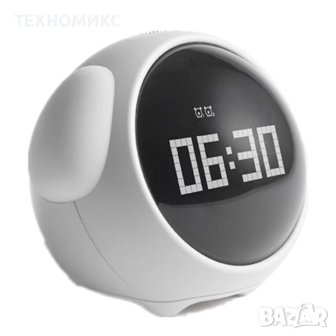Детски будилник, двойна аларма, нощна светлина с регулируема яркост,, снимка 14 - Детски - 51543956