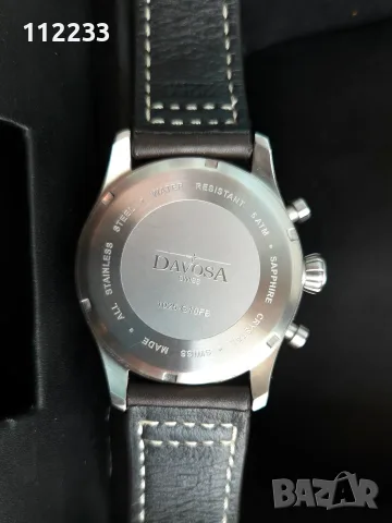 БАРТЕР DAVOSA Aviator FLY BACK Chronograph, снимка 9 - Мъжки - 33435836