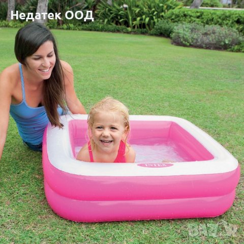 Квадратен басейн Intex 86х86х25см