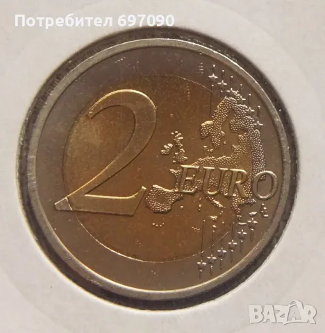 Франция - 2 евро 2011, снимка 2 - Нумизматика и бонистика - 47639829