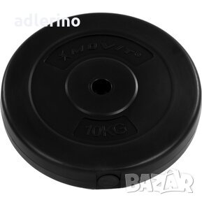 Комплект крив лост 120 см с тежести 55 кг(общо), снимка 5 - Фитнес уреди - 34149573