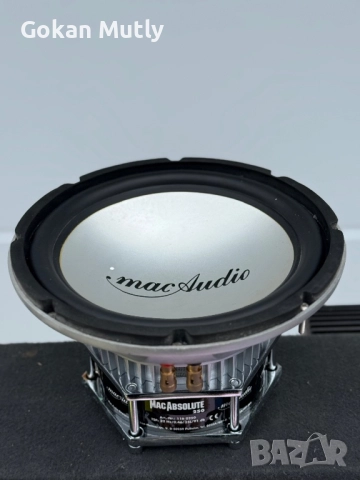 Бас каса с усилвател mac Audio/DLS, снимка 3 - Ресийвъри, усилватели, смесителни пултове - 52649028