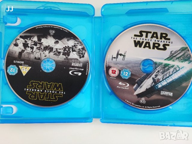 Star Wars The Force Awakens Междузвездни войни Силата се пробужда  Blu-ray Блу-рей, снимка 3 - Blu-Ray филми - 44383723