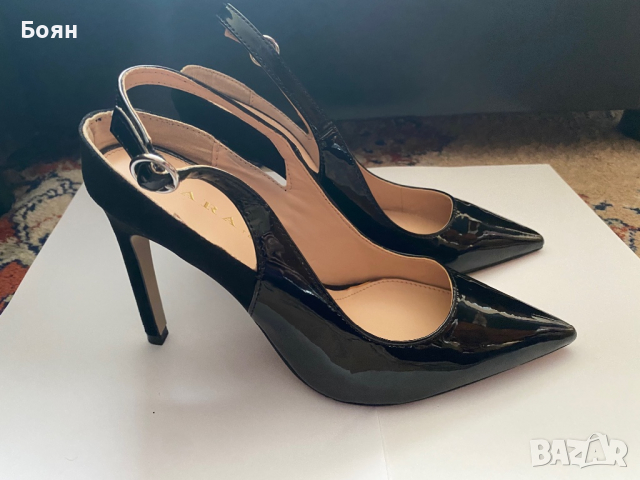 Дамски обувки на висок ток ZARA TRF , снимка 2 - Дамски обувки на ток - 36540796