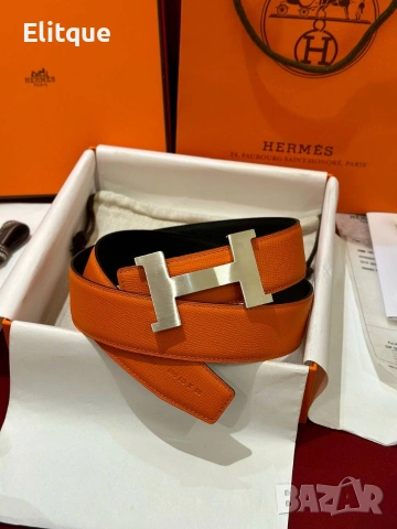 колани от естествена кожа в кутия hermes , снимка 5 - Колани - 53216900