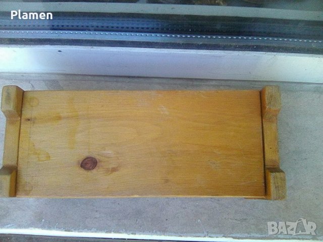 Стара българска дървена пирографирана кутия за бижута тип ракла, снимка 7 - Други ценни предмети - 37387335