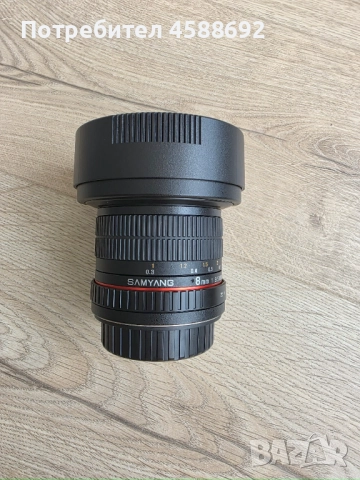 Samyang 8mm f/3.5 Fisheye за Canon, снимка 3 - Обективи и филтри - 51663460