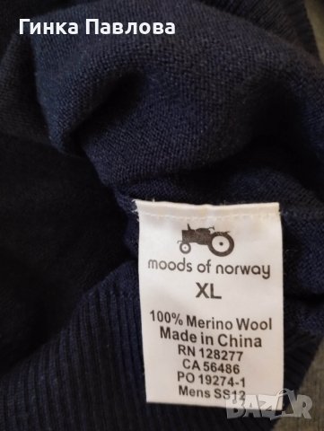 Moods of norway- мъжки пуловер, снимка 5 - Пуловери - 39645766