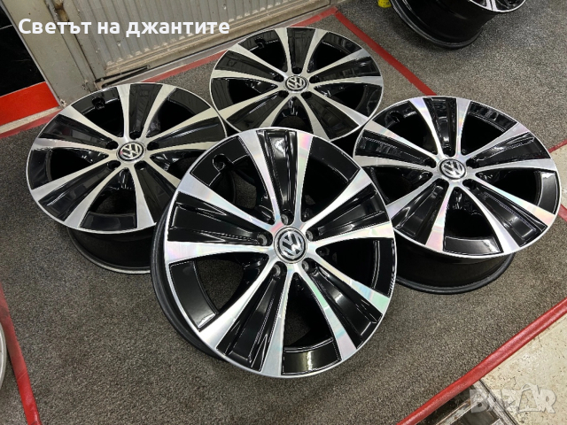 Джанти 18 цола 5х112 VW Golf 5 6 7 8 Caddy Touaran Passat Tiguan Skoda , снимка 3 - Гуми и джанти - 53284096