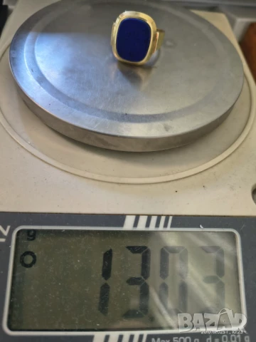 Мъжки златен пръстен , снимка 4 - Пръстени - 51079225