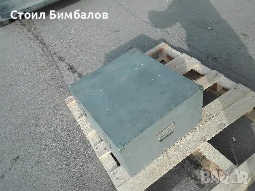 Дървен военен съндък, снимка 7 - Антикварни и старинни предмети - 49226637